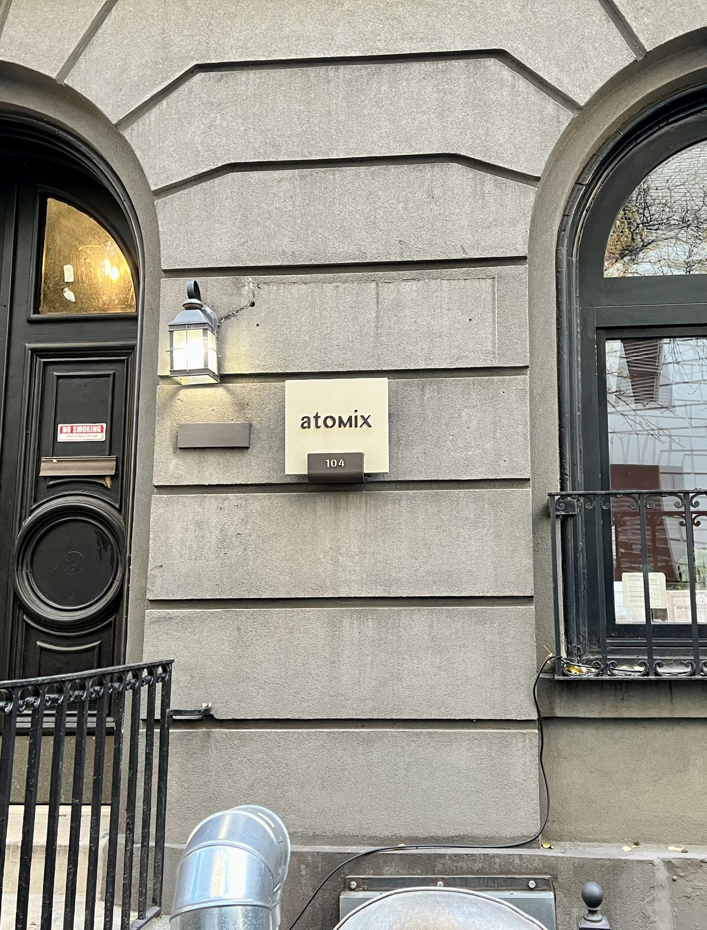 Atomix townhouse facade