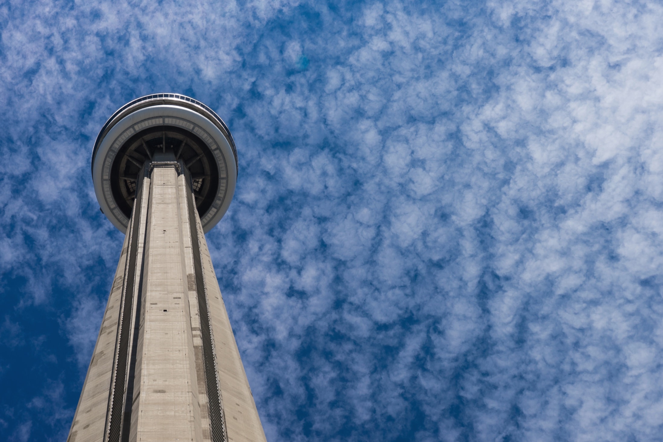 CN Tower seen from below